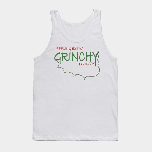 Feeling extra grinchy today Tank Top by Xatutik-Art